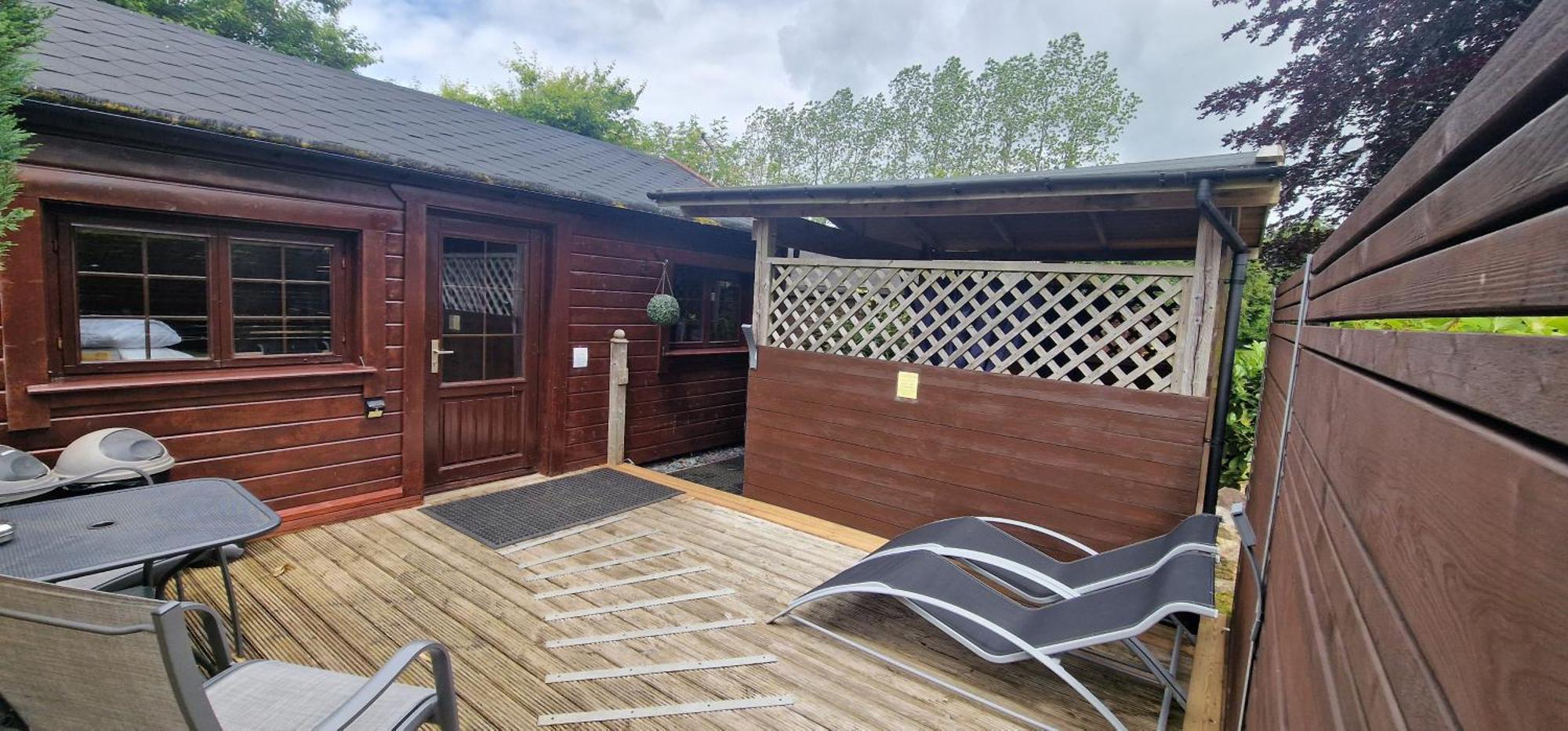 Godshill  Cypress Log Cabins Accommodation מראה חיצוני תמונה